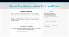 Desktop Screenshot of gavco.org